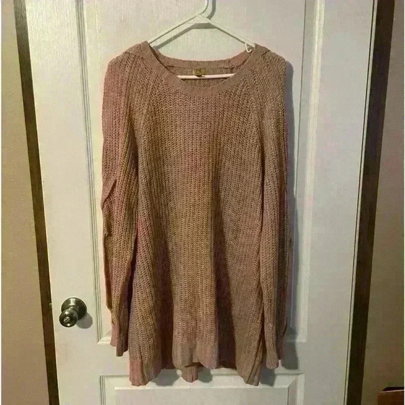True Craft pink plus size sweater‎ - Picture 1 of 4